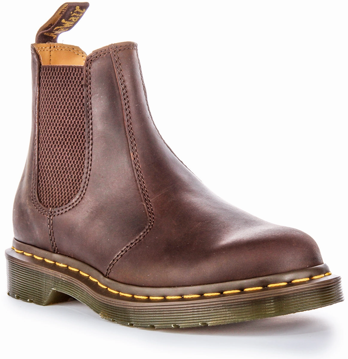 Foot Support Trail Comfort Fit Dr Martens 2976 YS Chelsea In Brown