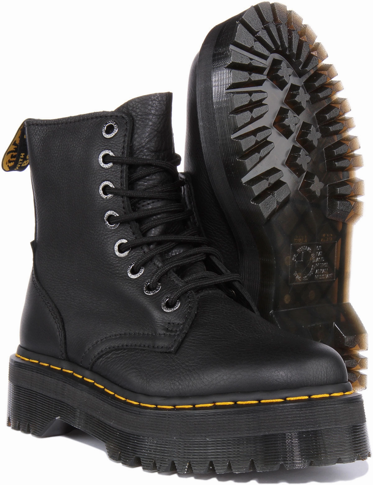 Dr Martens Jadon III Platform In Black Outdoor Comfort
