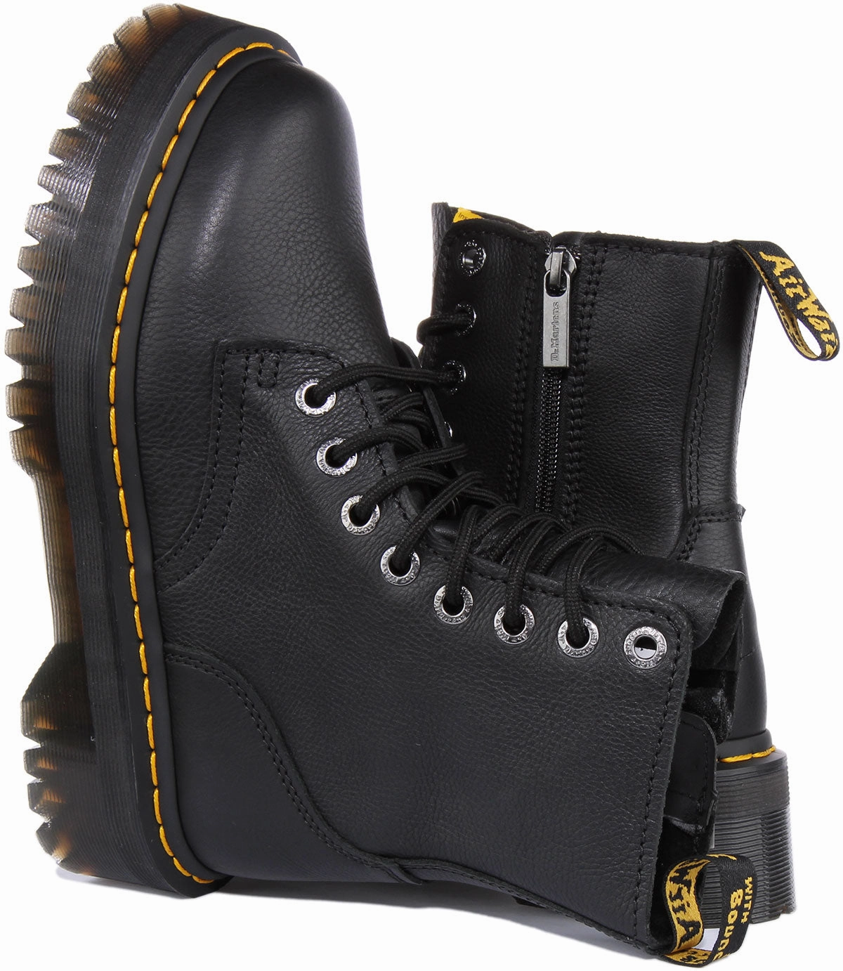 Dr Martens Jadon III Platform In Black Outdoor Comfort