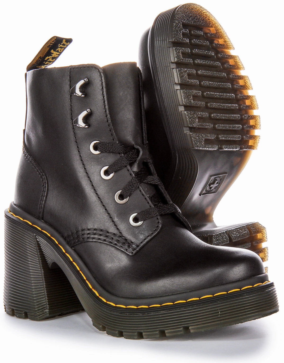 Dr Martens Jesy Sendal In Black Boots For Women Trail Agility Shoes