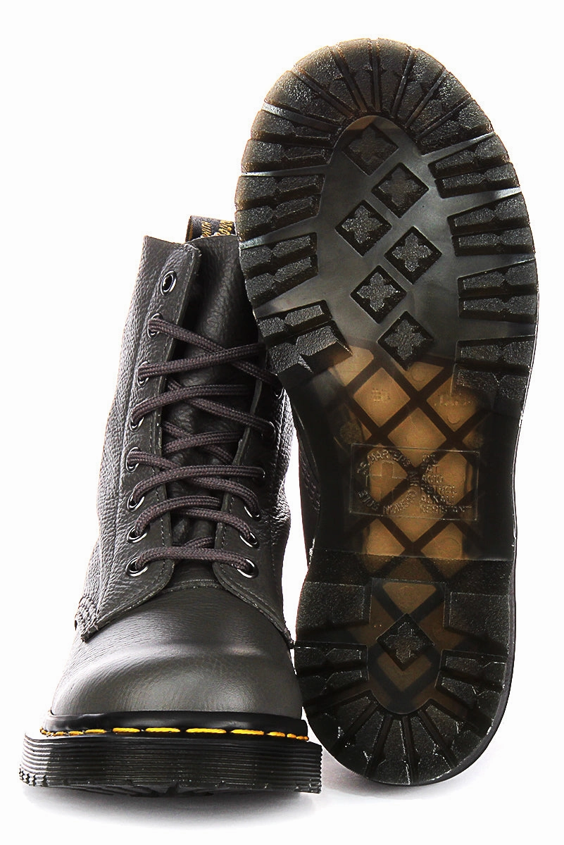 Dr Martens Pascal In Dark Grey For Women Secure Steps