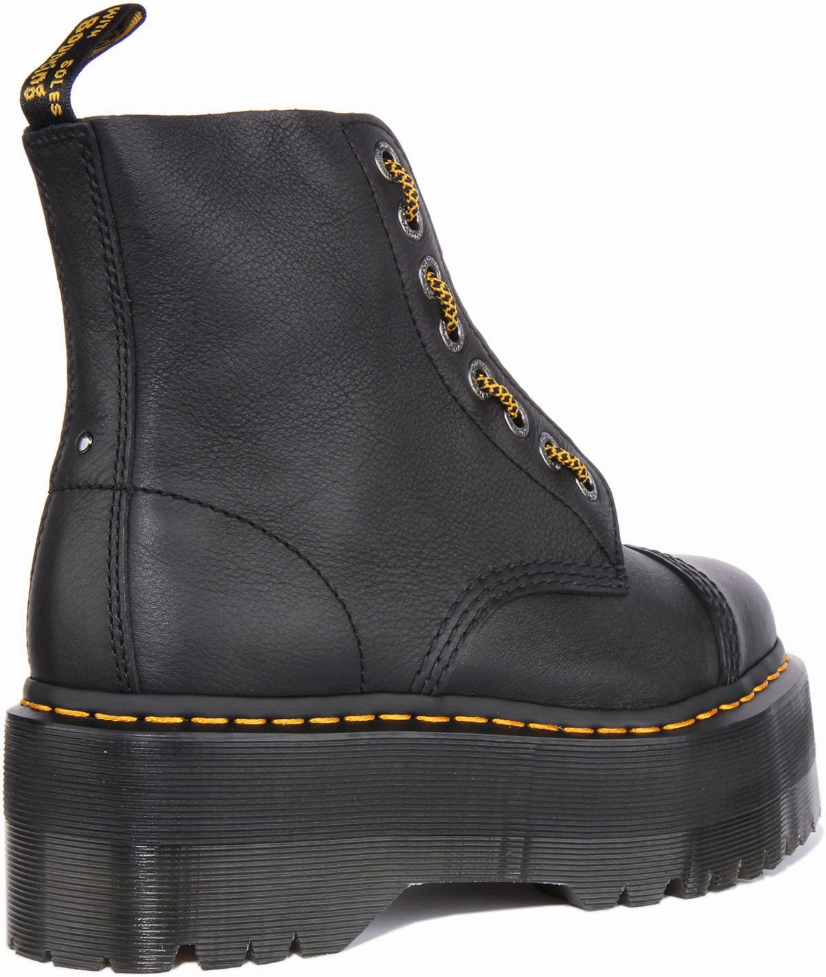 Dr Martens Sinclair Max Platform In Black For Women Support Base