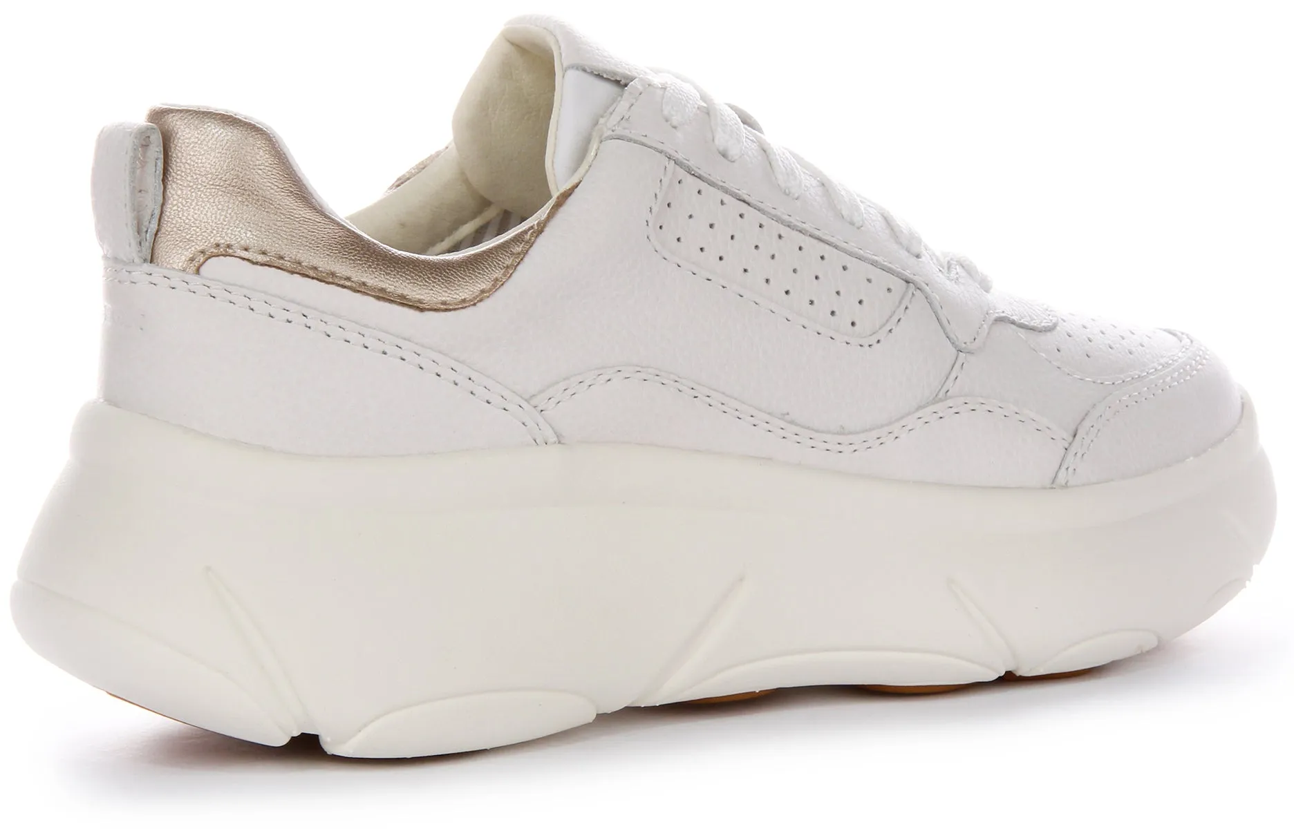 Dry Feel Geox D Nebula 2.0 XB Trainers In White For Women