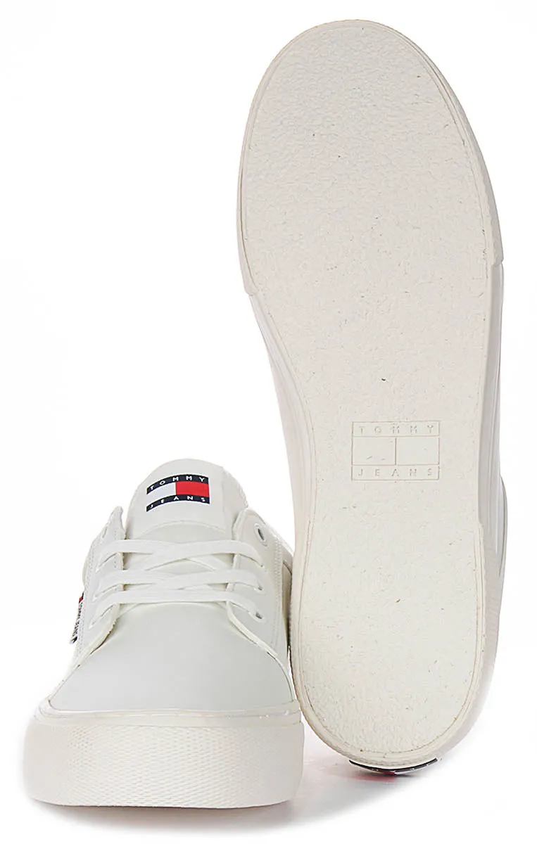 Dry Feel Tommy Hilfiger Vulc S Trainer In Natural For Men