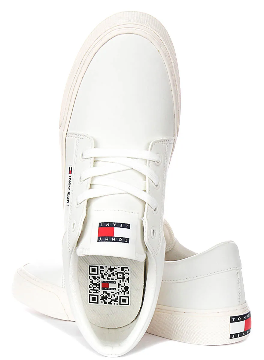 Dry Feel Tommy Hilfiger Vulc S Trainer In Natural For Men