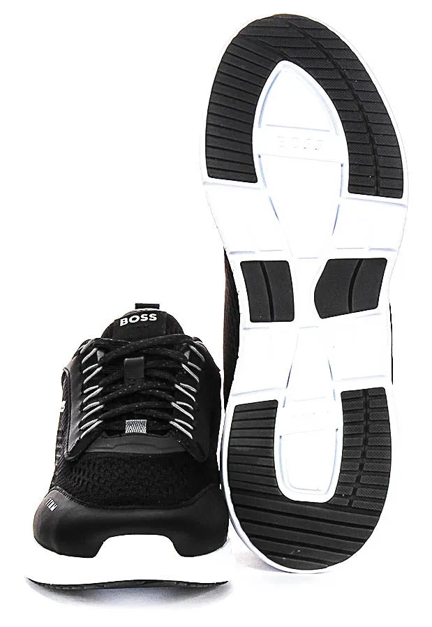 Dry Footbed Boss Ttnm Light Runn In Black White For Men
