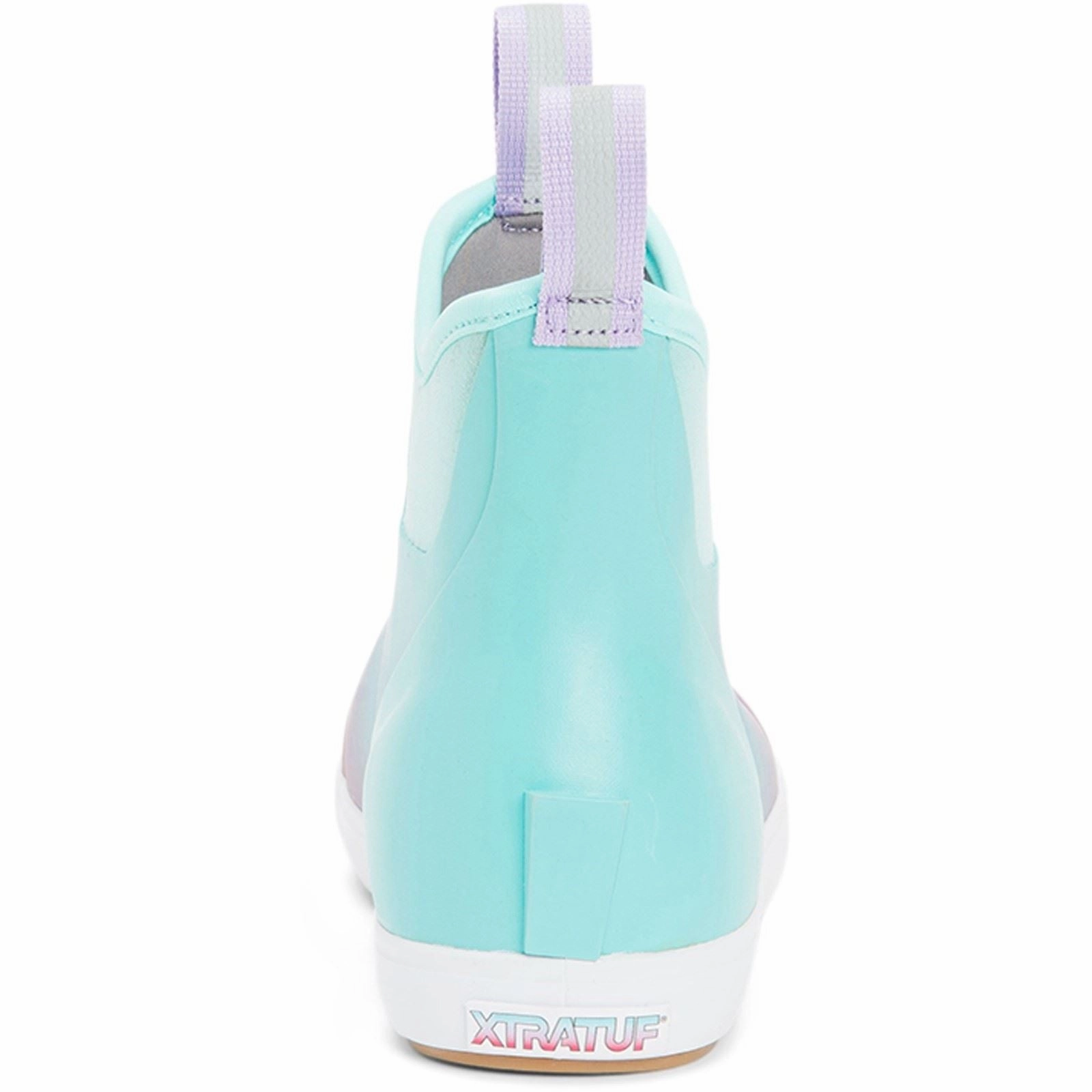 Dry Step Xtratuf Ankle Deck Rubber Blue Aurora Wellington Boots