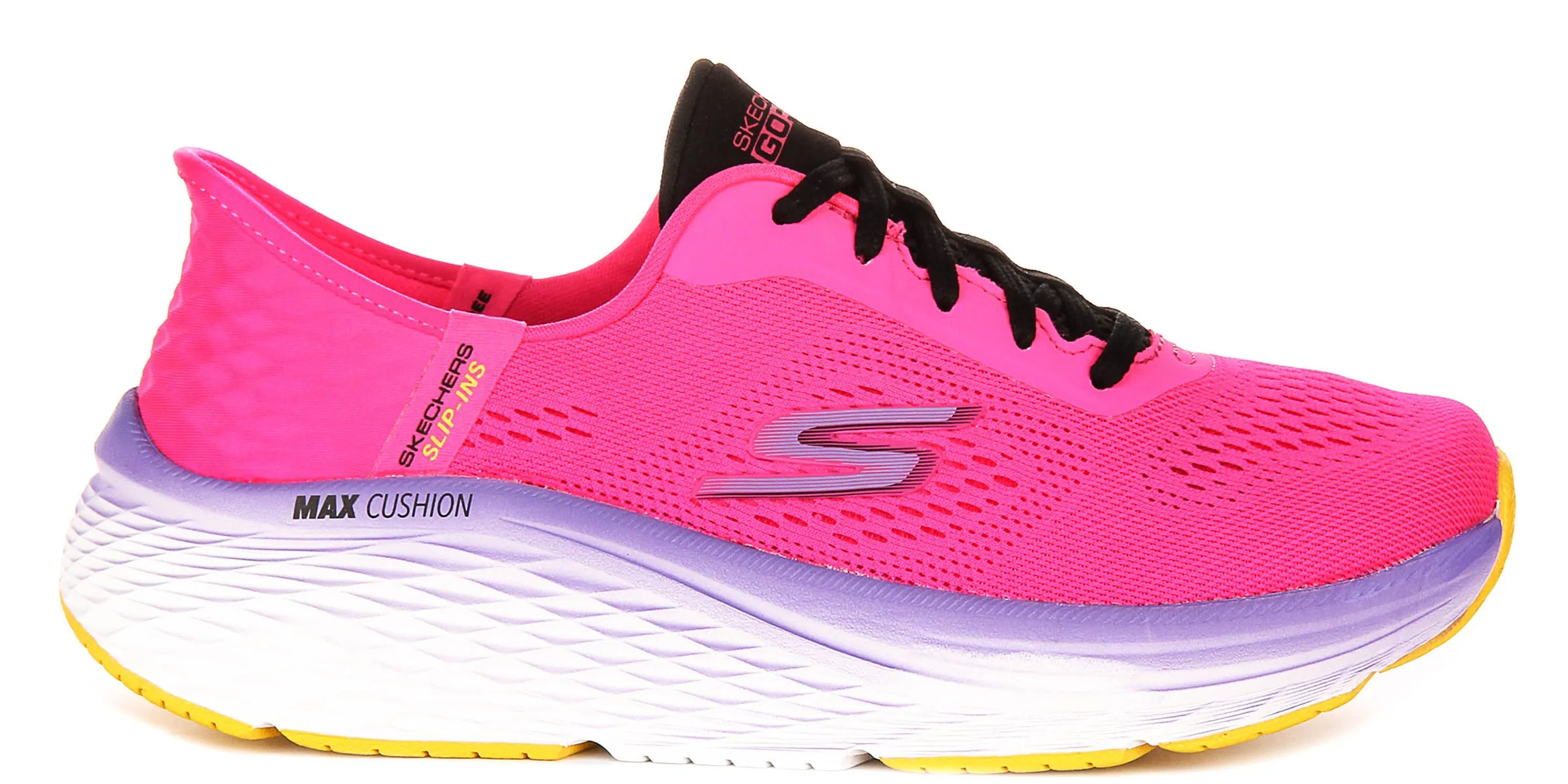 Durability Boost Skechers Max Cushion Elite In Raspberry For Women