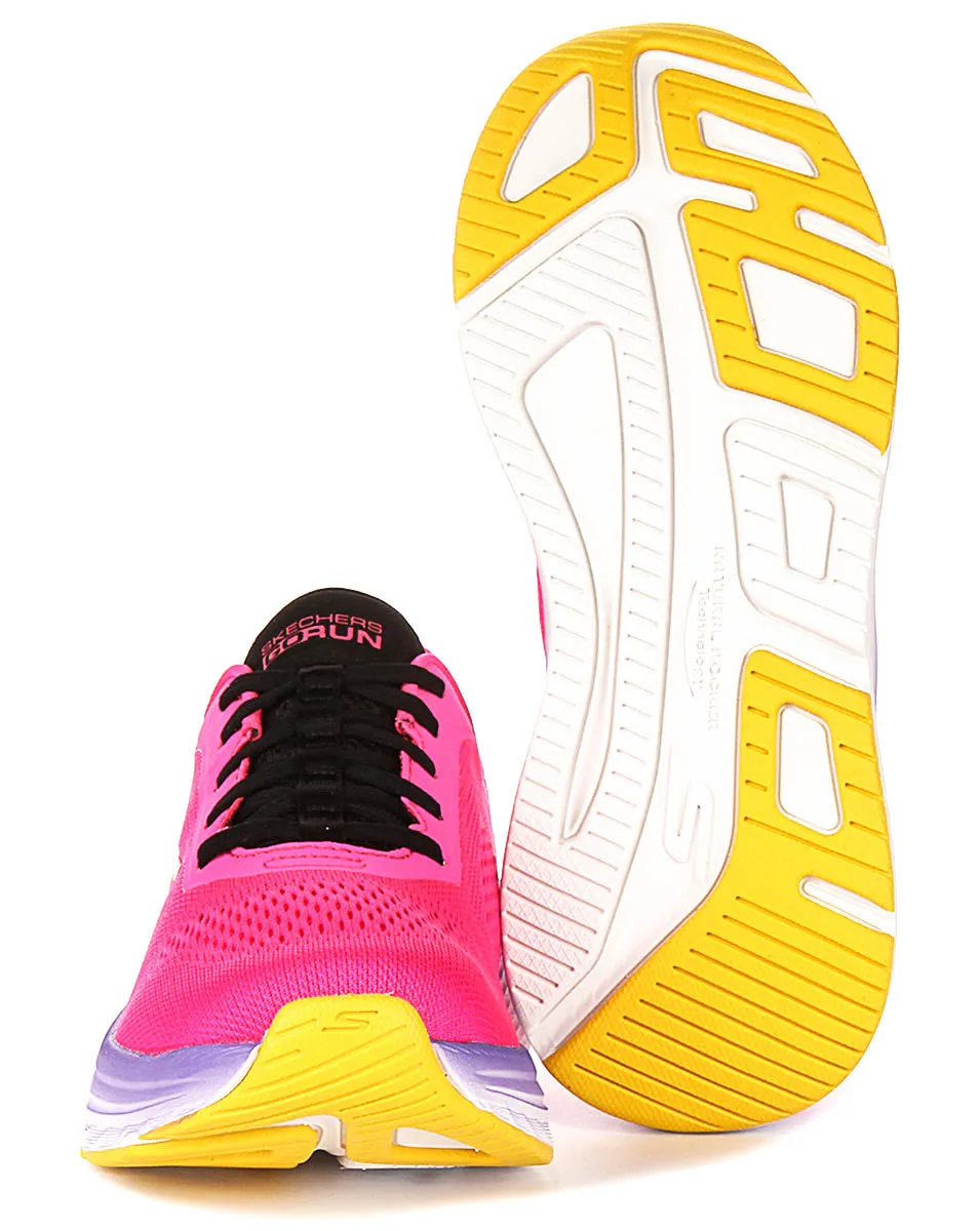 Durability Boost Skechers Max Cushion Elite In Raspberry For Women