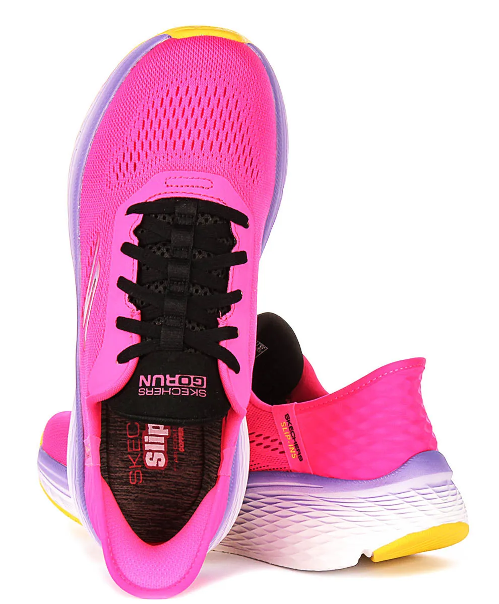 Durability Boost Skechers Max Cushion Elite In Raspberry For Women