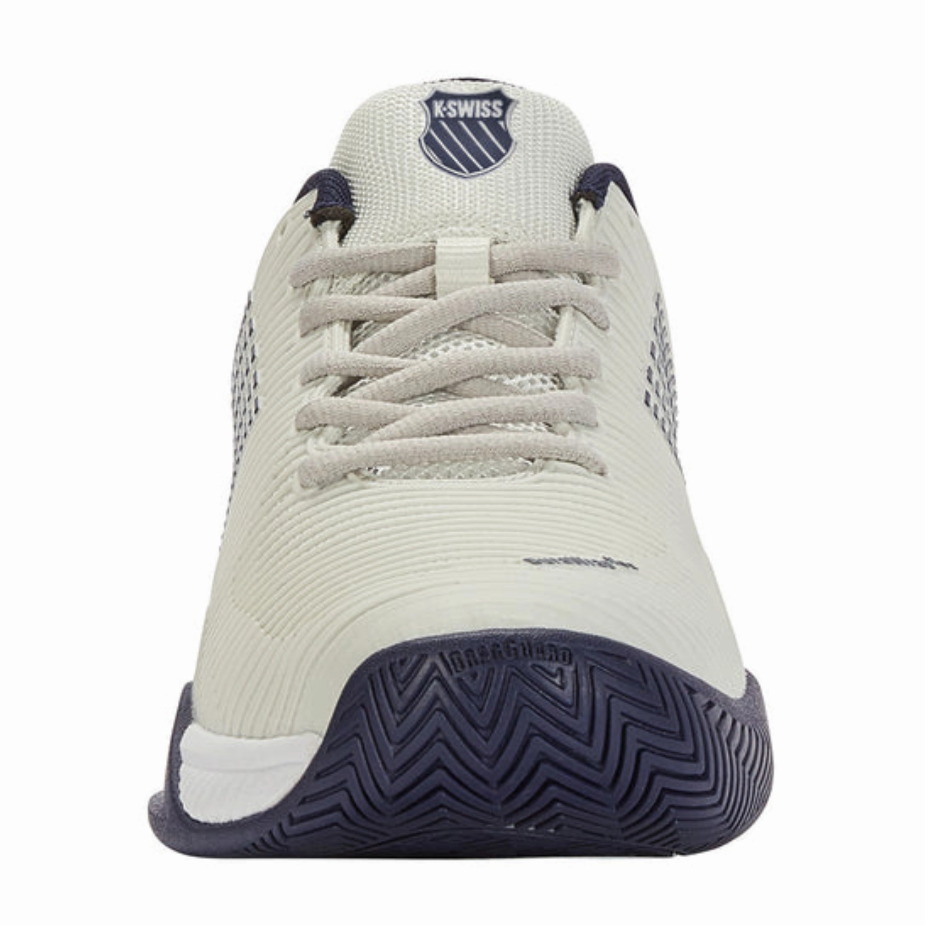 Durability - boosting K Swiss Hypercourt Express 2-2E WIDE MenTennis Shoes - Gray/White/Peacoat
