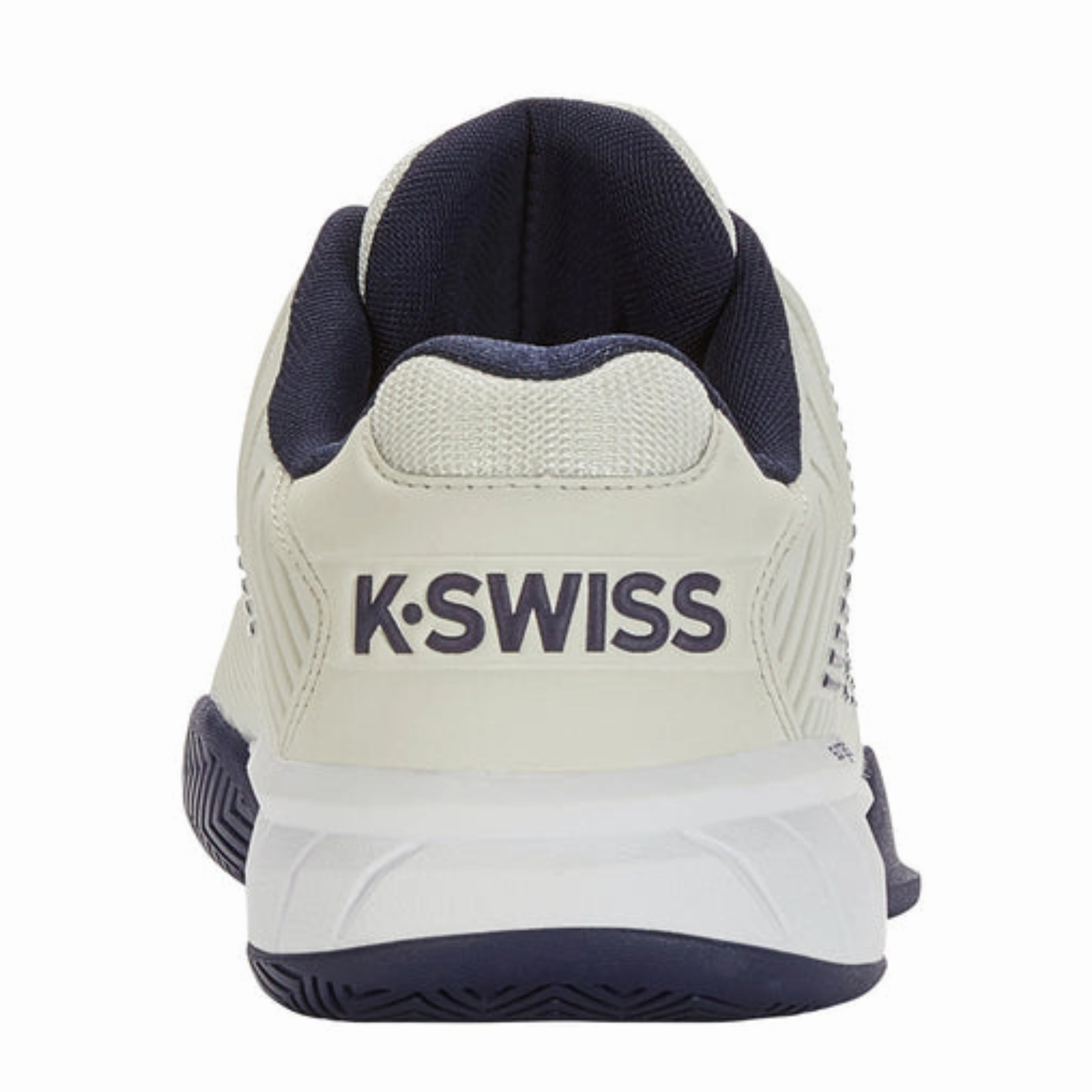 Durability - boosting K Swiss Hypercourt Express 2-2E WIDE MenTennis Shoes - Gray/White/Peacoat