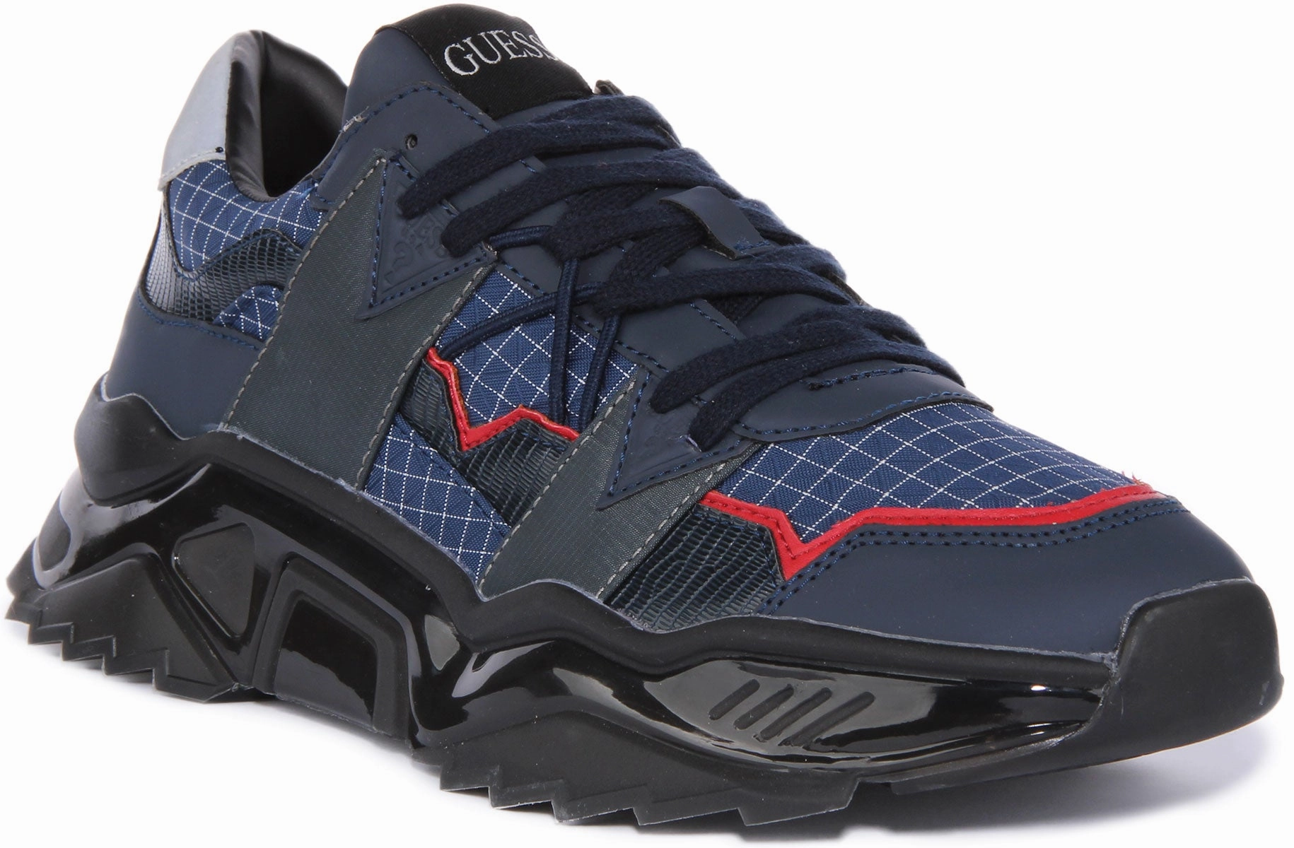 Guess Massa Trainer In Blue For Men Support Zone Flexible structure