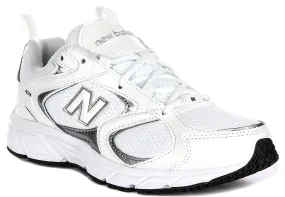 Smooth Movement New Balance ML 408W In White Silver For Men