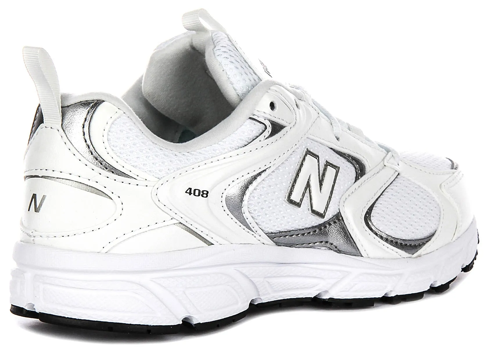Durable Material New Balance ML 408W In White Silver For Men