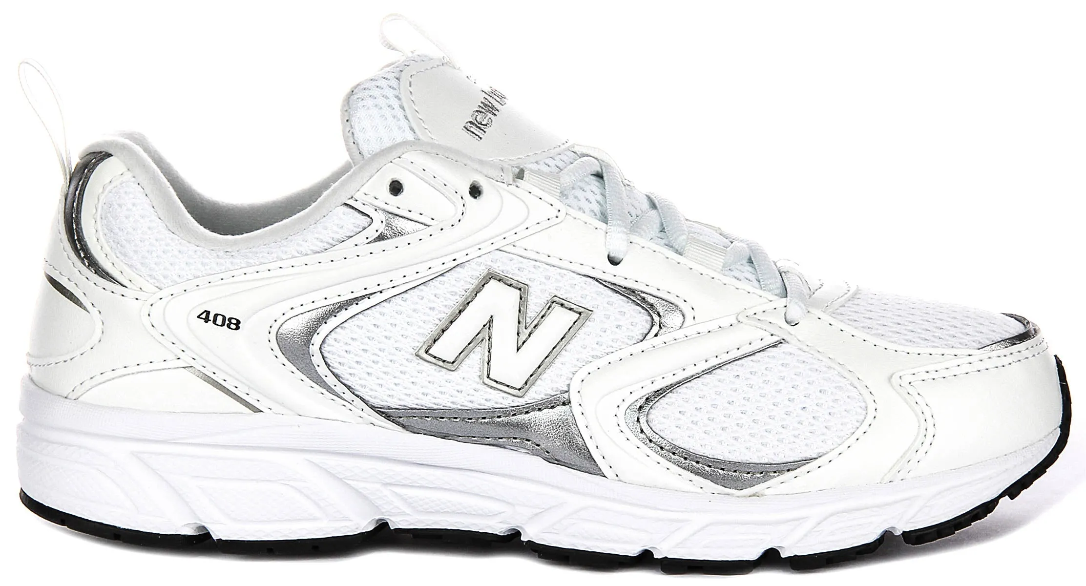 Durable Material New Balance ML 408W In White Silver For Men