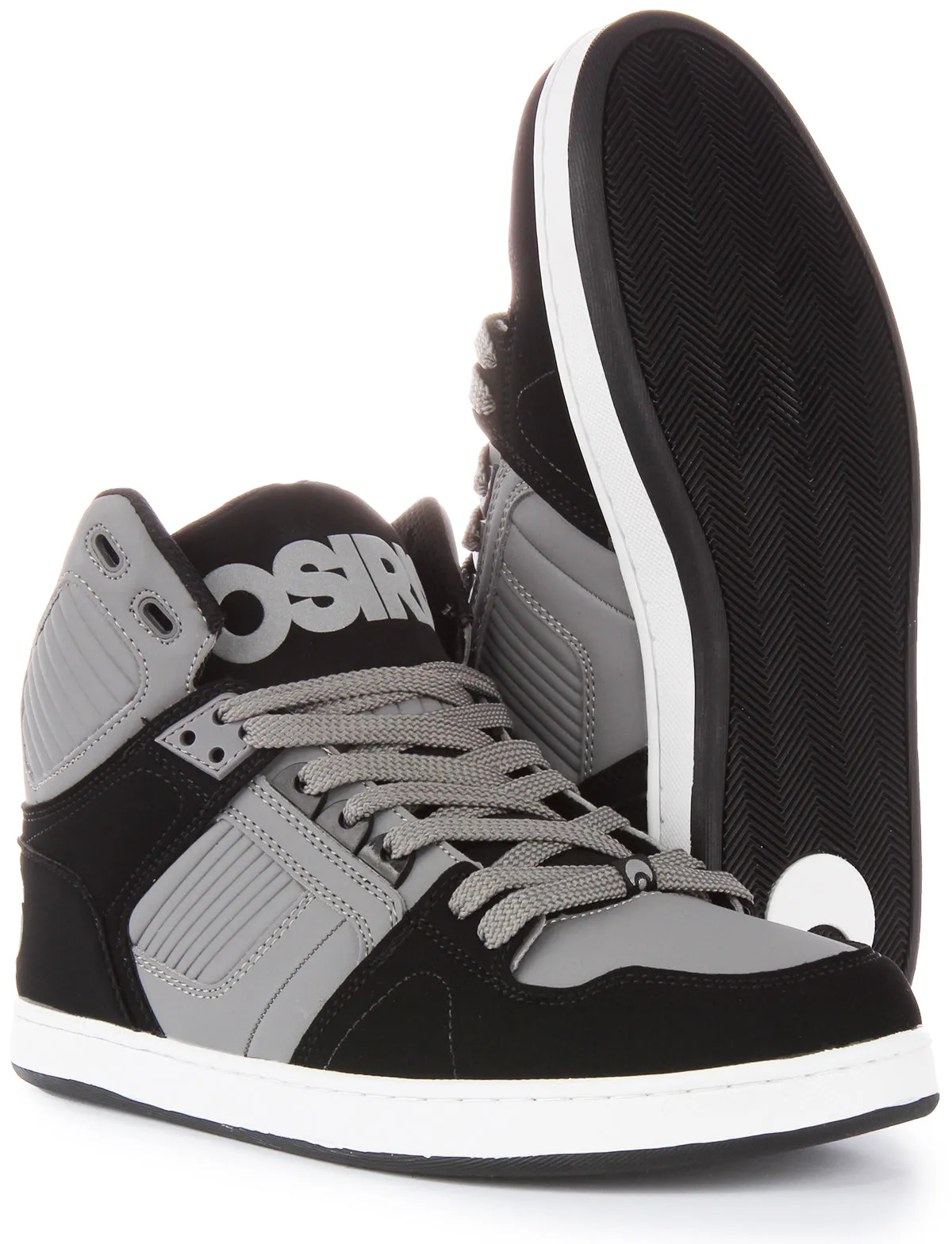 Durable Quality Osiris NYC 83 Clk In Grey Black For Men