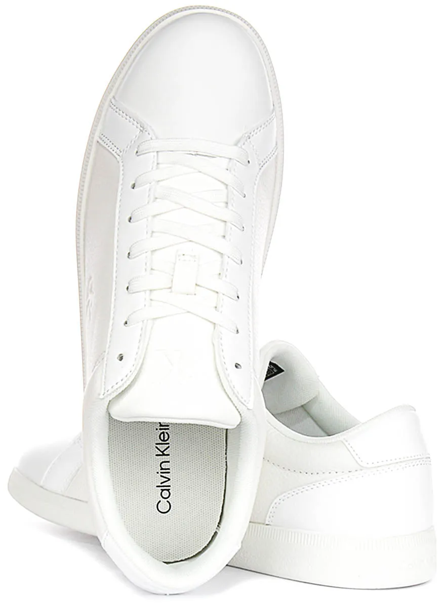 Durable touch Calvin Klein Jeans All White Slim Sole Smart Sneakers