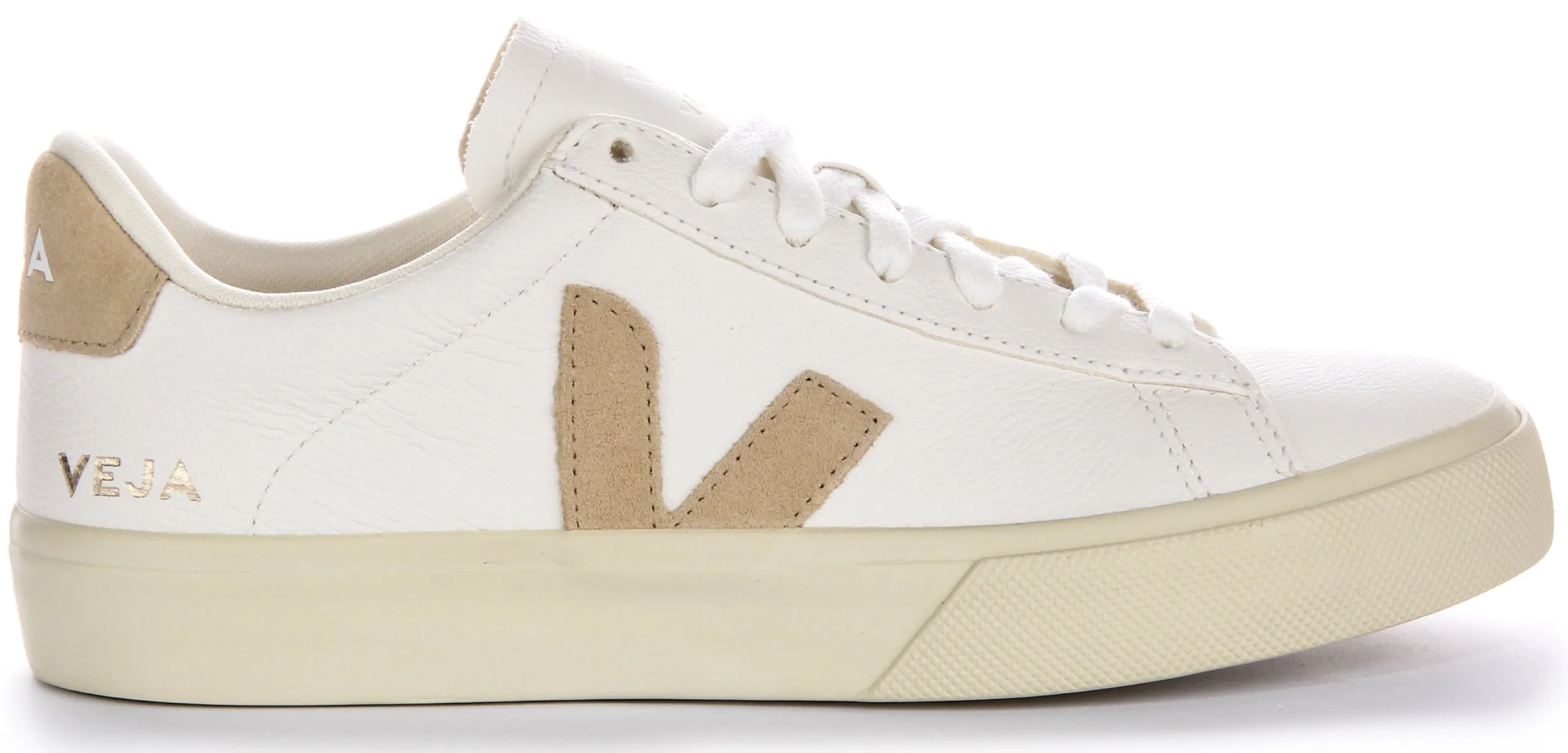 Durable touch Veja Campo Chromefree In White For Women