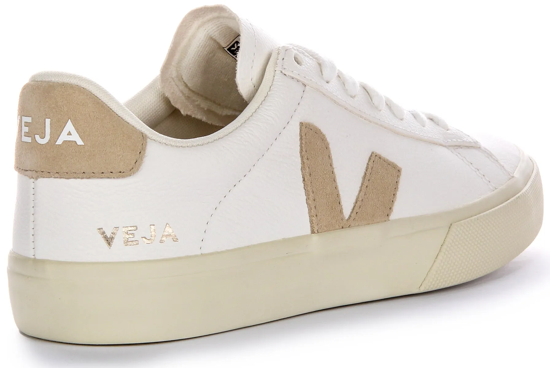 Durable touch Veja Campo Chromefree In White For Women