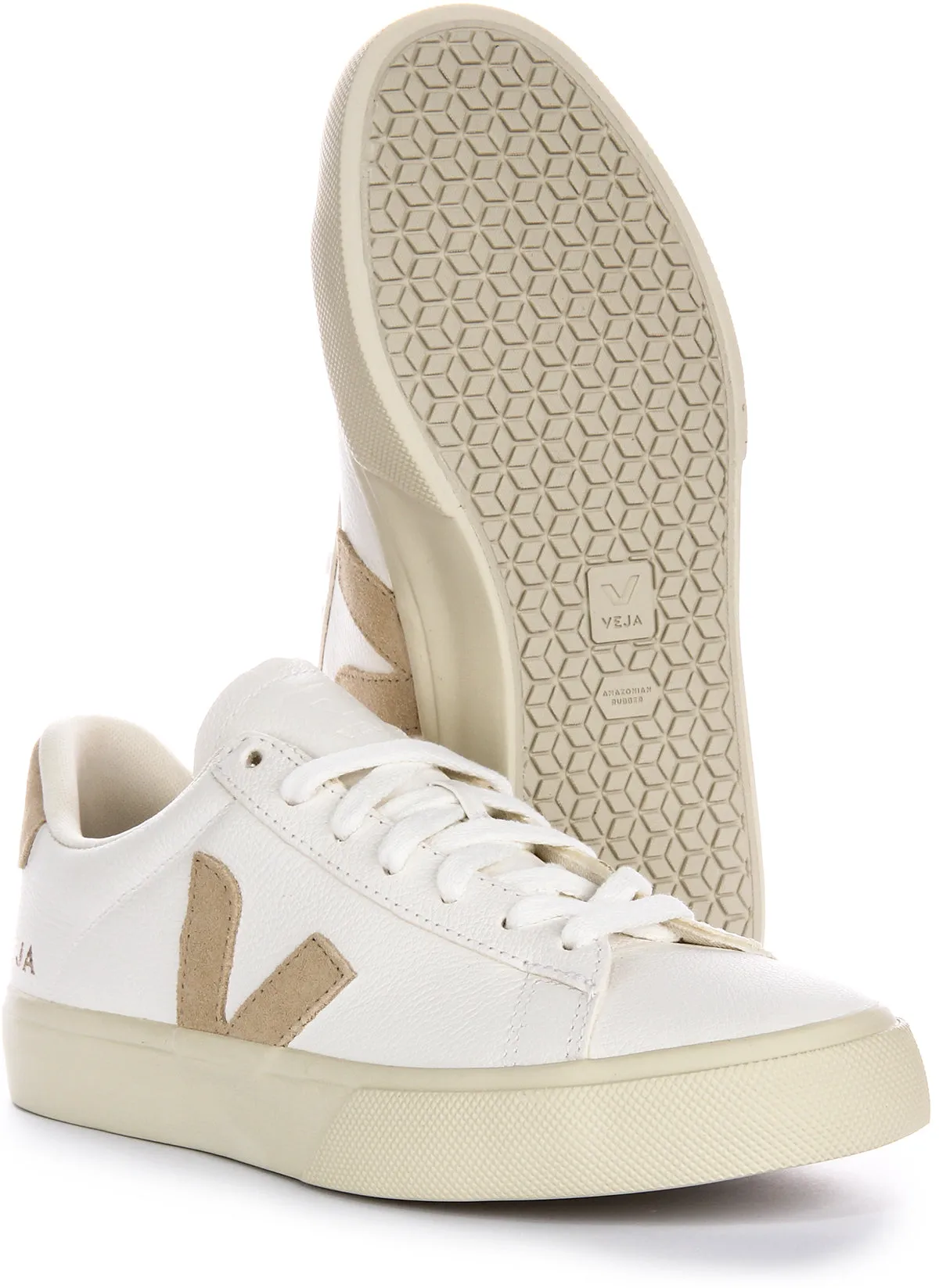 Durable touch Veja Campo Chromefree In White For Women
