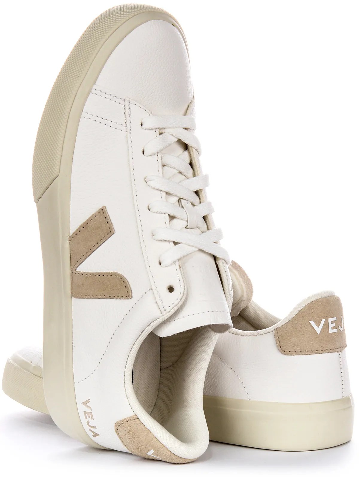 Durable touch Veja Campo Chromefree In White For Women
