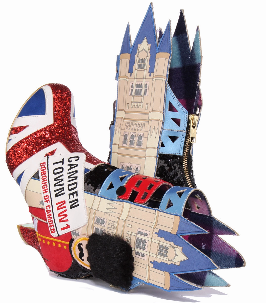 Durable Construction Irregular Choice Exclusive Great Day Out In Black Red For Women