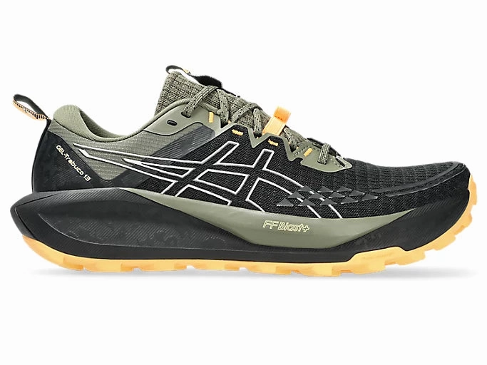 Durable Fit ASICS Gel Trabuco 13 (Black/Cream) Mens