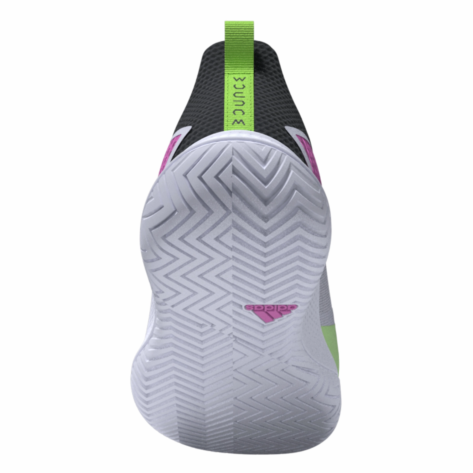 Durable Sole Adidas Performance Defiant Speed Men Tennis Shoes - Crystal White/Silver Metallic/Carbon