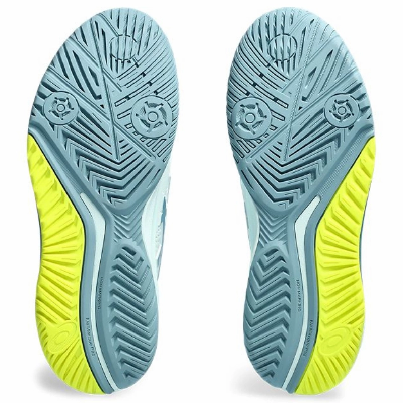Asics Gel Resolution 9 Womens Tennis Shoes -Soothing Sea / Gris Blue