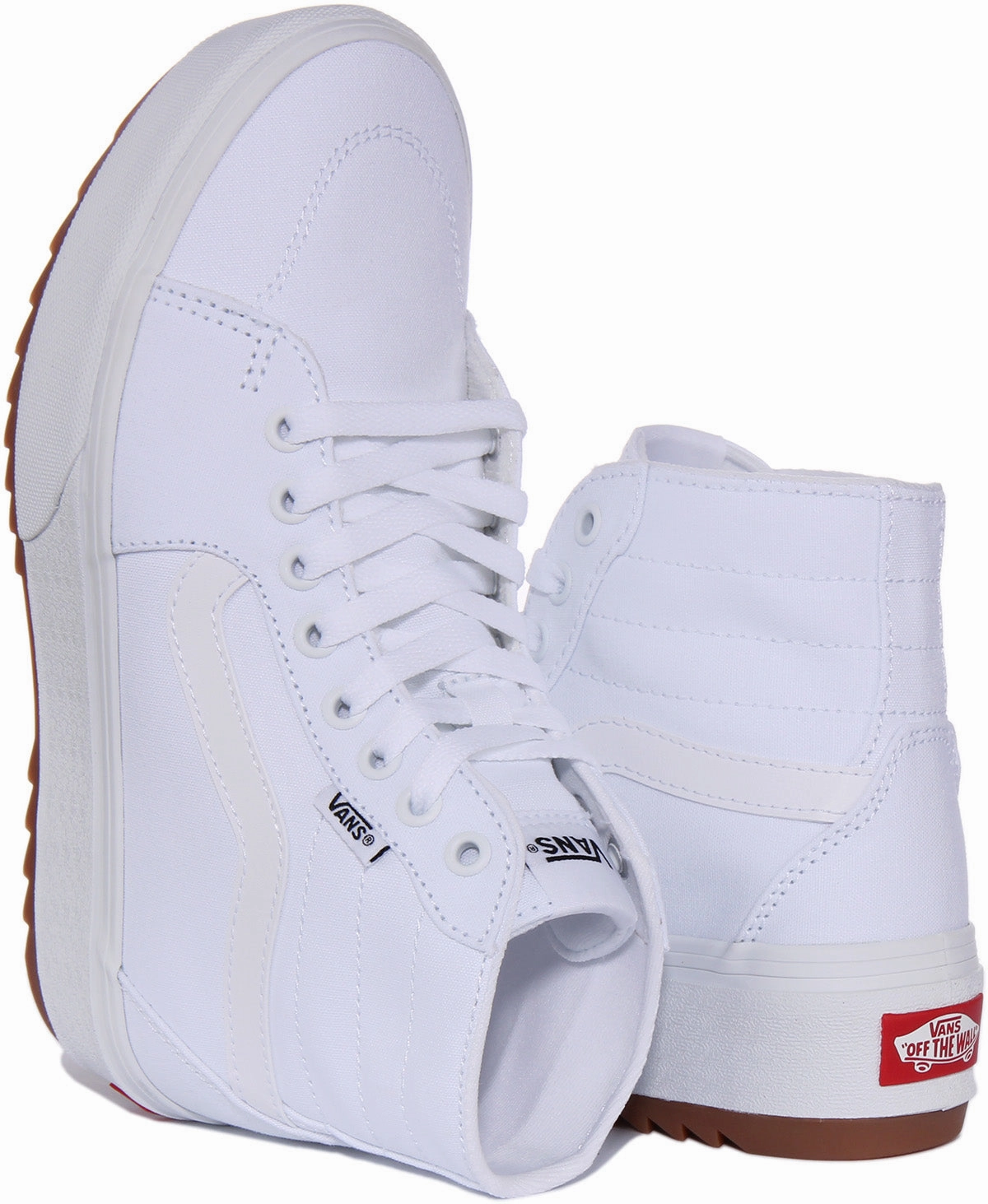 durable soles Vans Filmore Hi Platform In White For Women