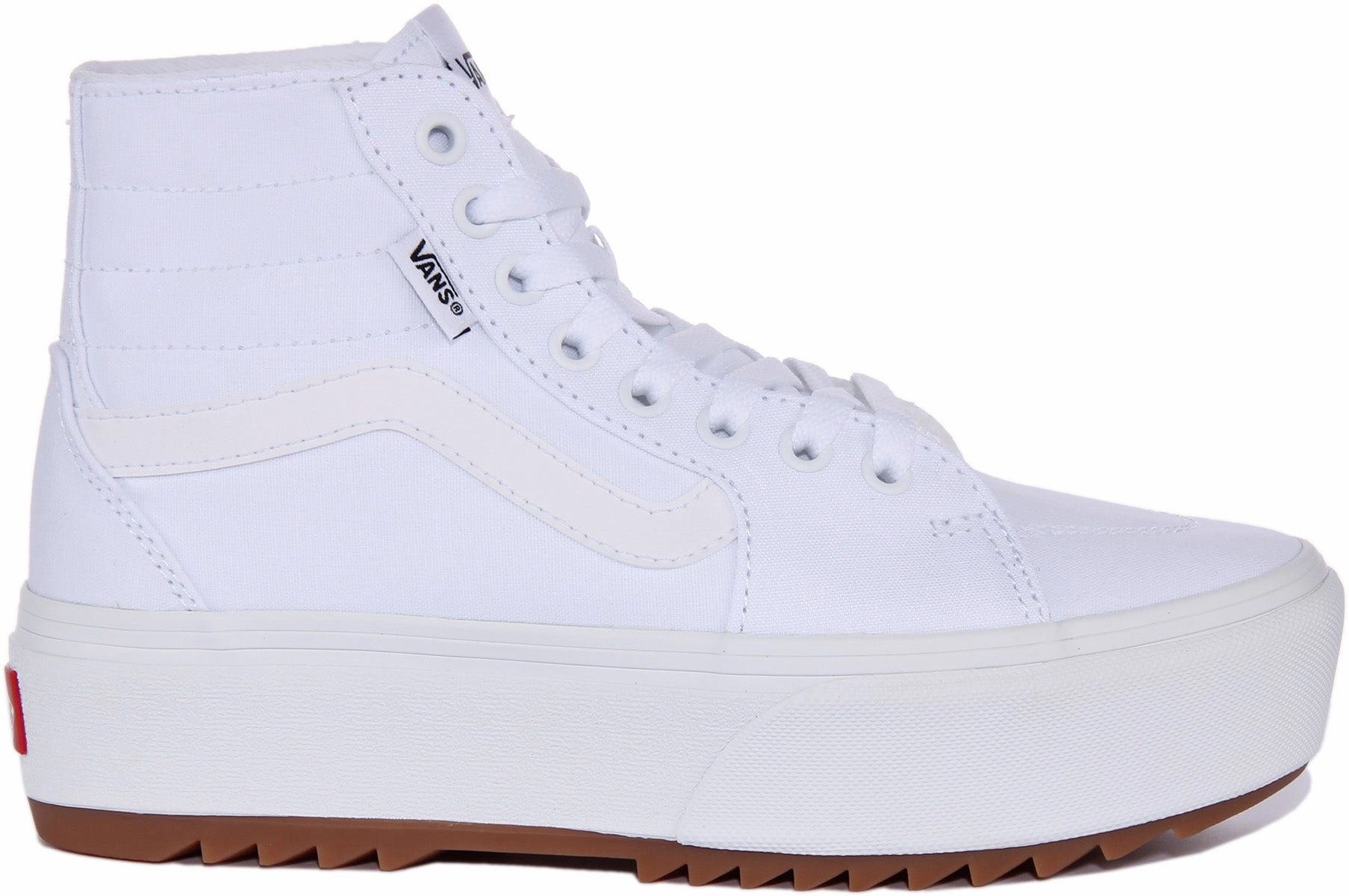 durable soles Vans Filmore Hi Platform In White For Women