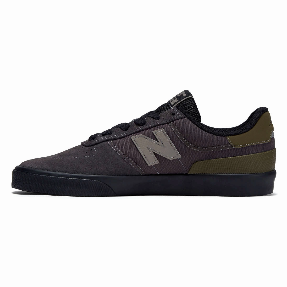 Durable Stitch New Balance 272 Wide Shoes - Dark Grey/Olive