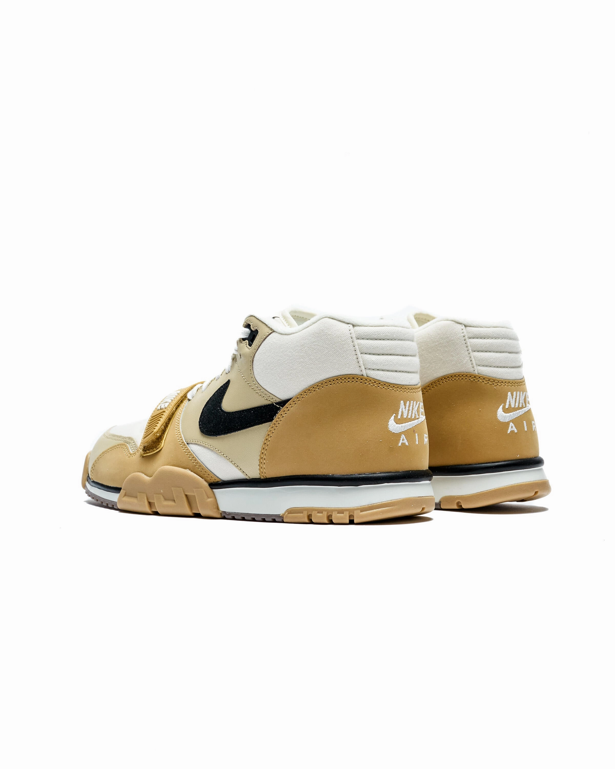 Durable stitching work NIKE - Air Trainer 1 - Coconut Milk/Team Gold/Sail - Men's [DV7201 100]