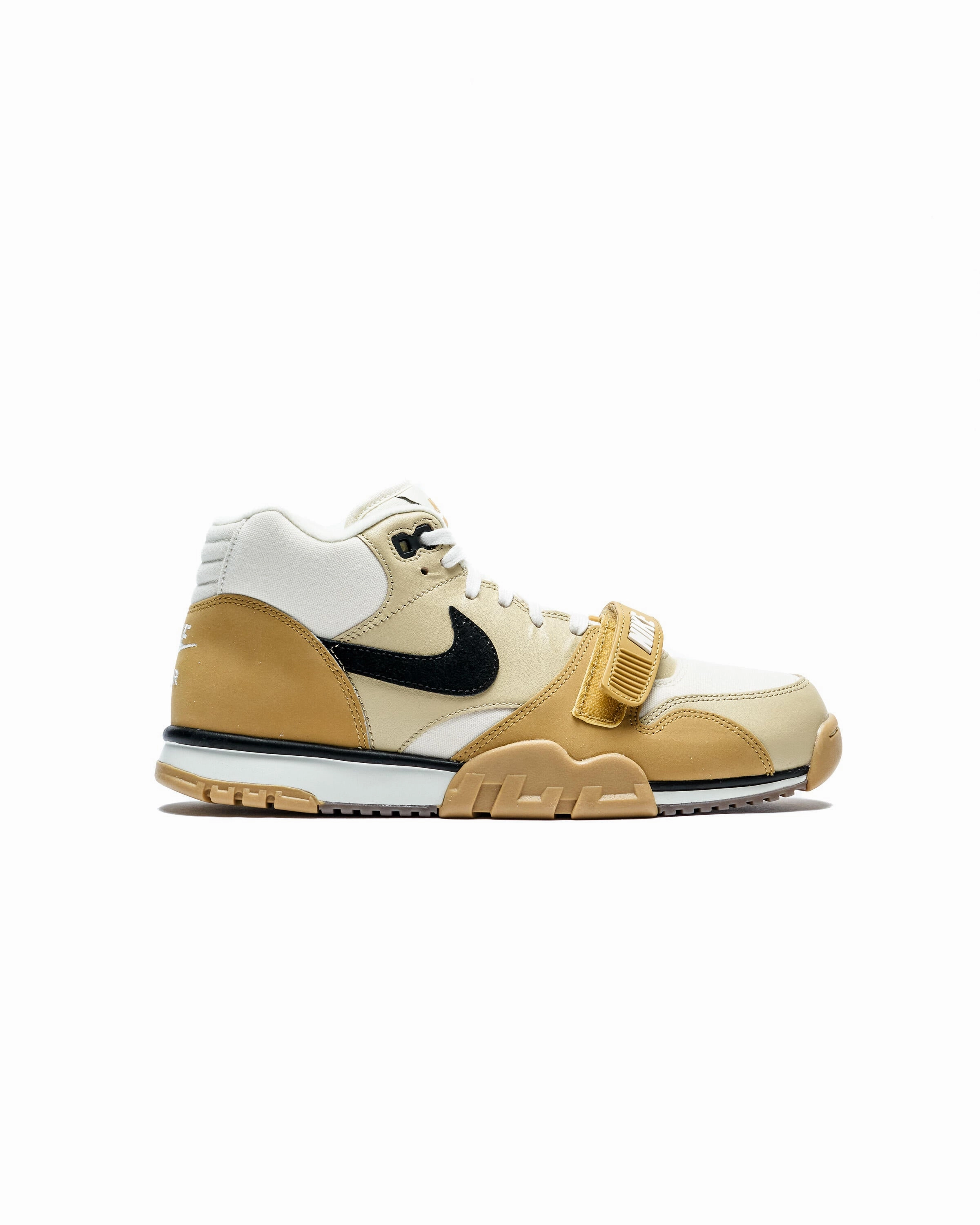 Durable stitching work NIKE - Air Trainer 1 - Coconut Milk/Team Gold/Sail - Men's [DV7201 100]