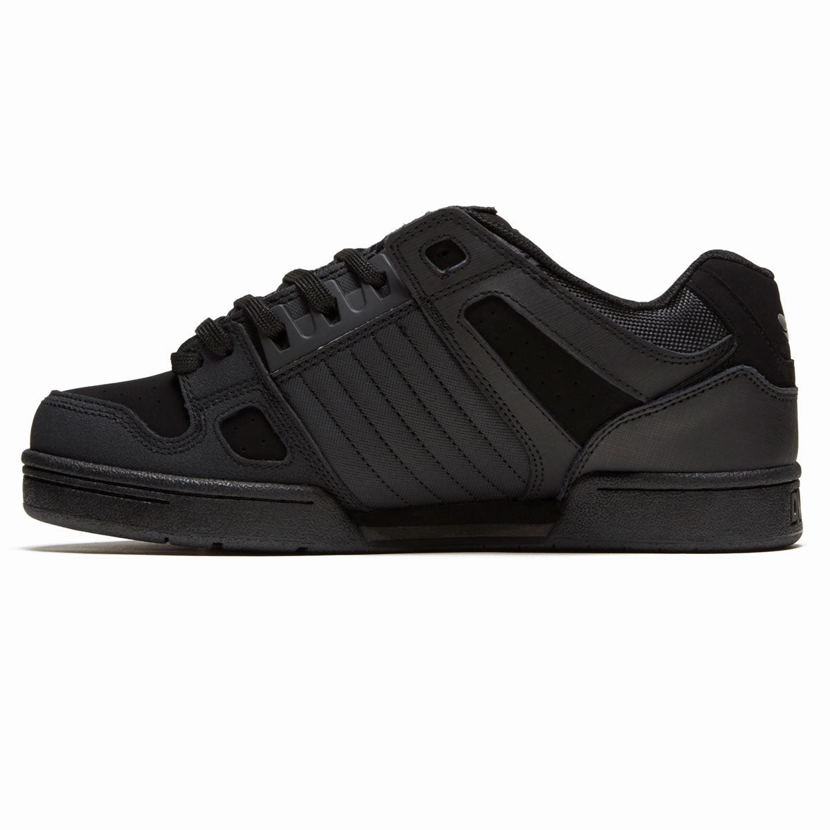 DVS Celsius Shoes - Black/Black Leather Power Ride