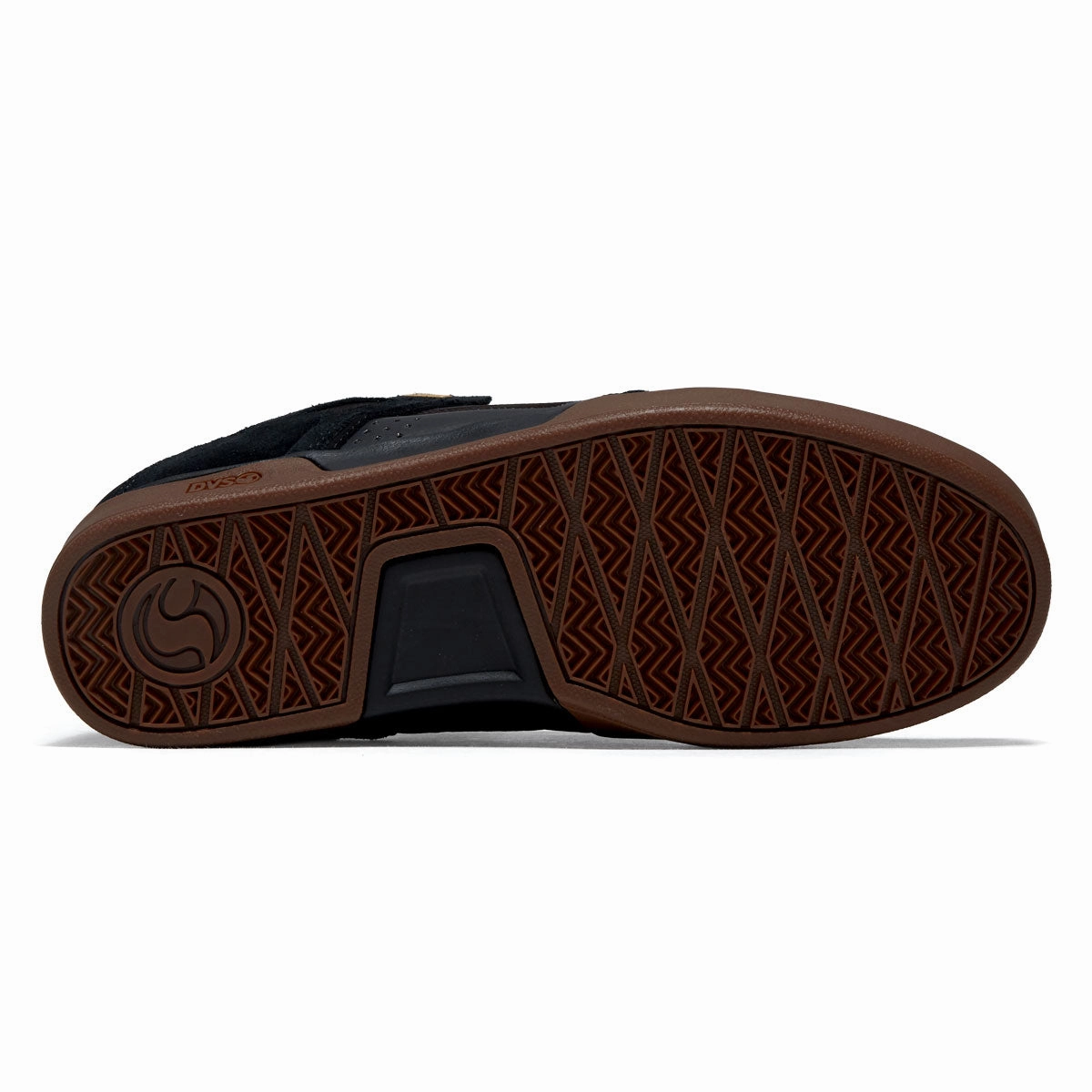 DVS Comanche LT Shoes - Black/Black/Gum Suede Air Force Max