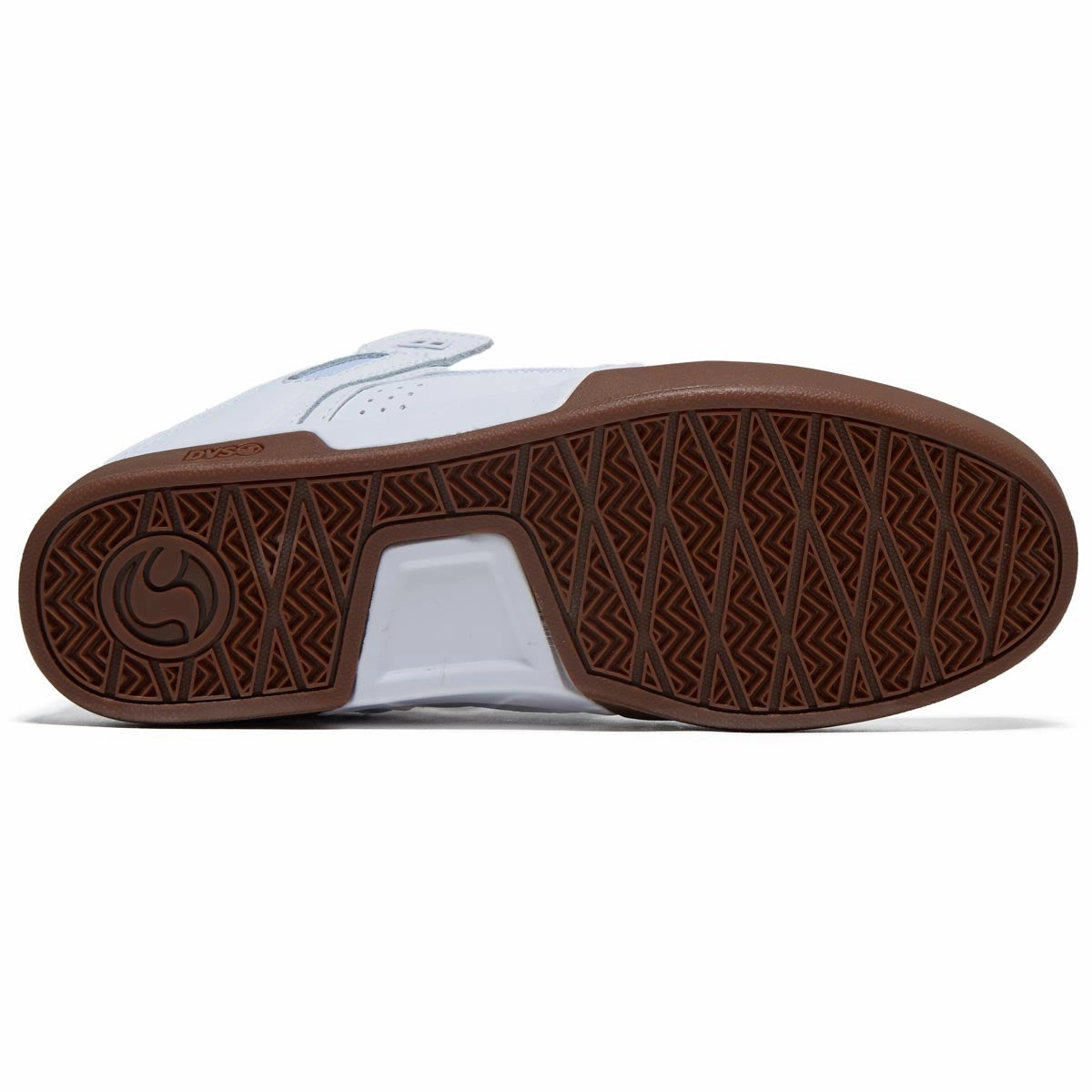 DVS Comanche LT Shoes - White/White/Gum Insole Stability