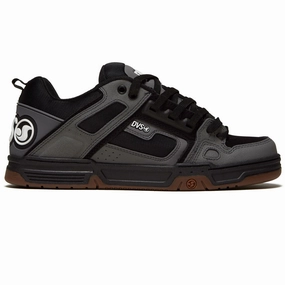 DVS Comanche Shoes - Charcoal/Black/White/Nubuck Heritage Style Pace Support