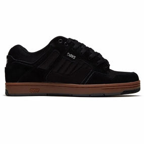 Flex Cushion DVS Enduro 125 Shoes - Black/Gum/Suede