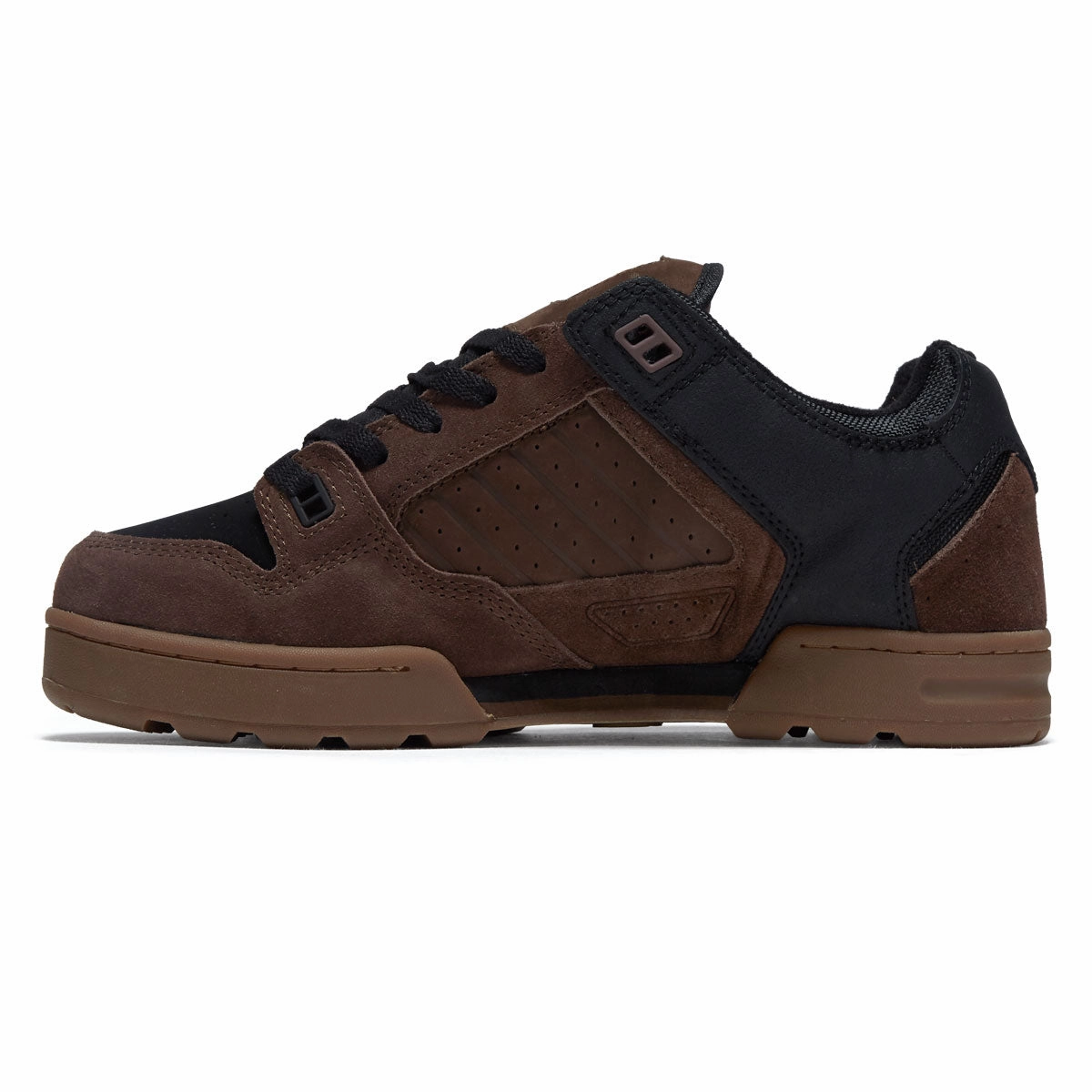 DVS Militia Snow Shoes - Brown/Black/Gum Suede Casual Vibe
