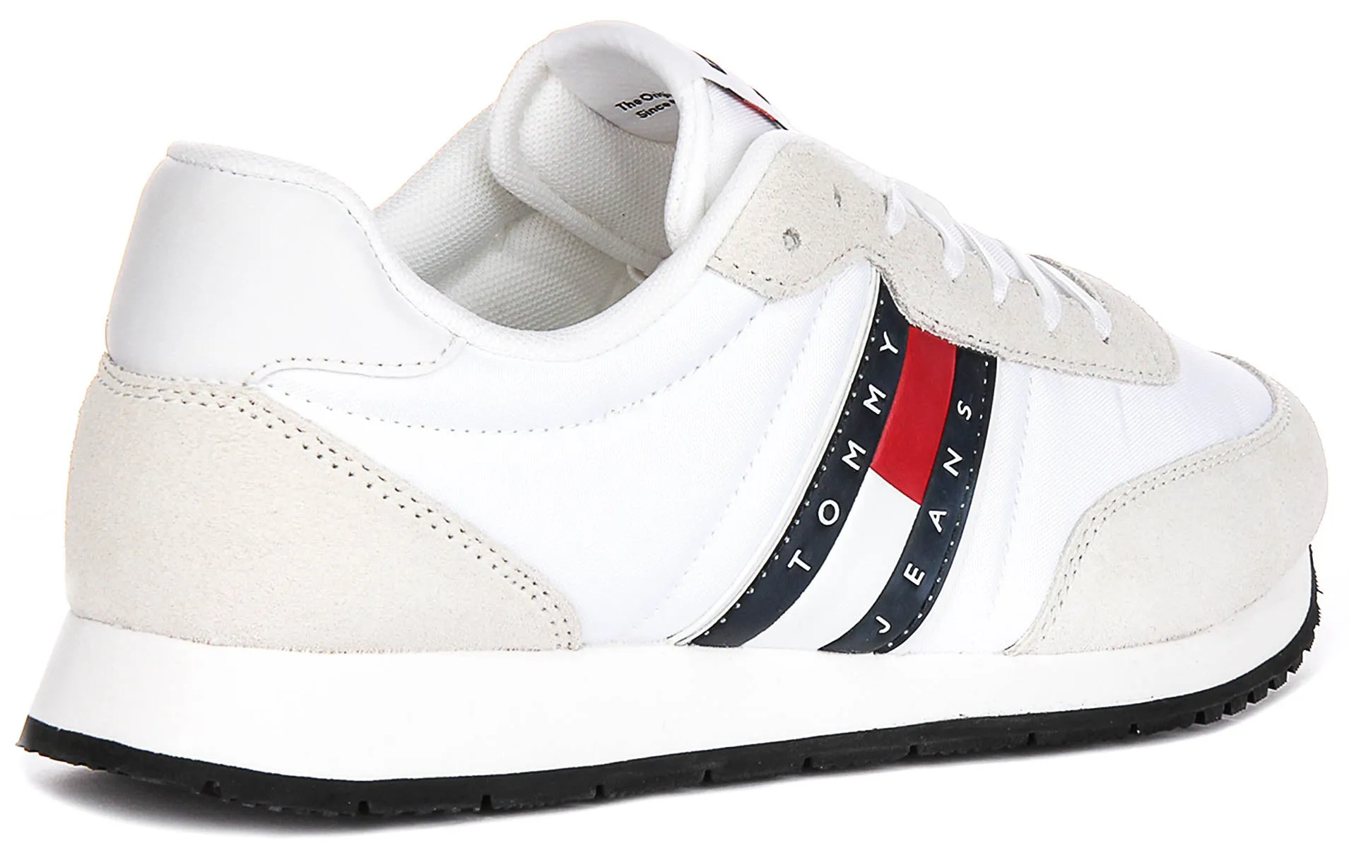 Dynamic flex Tommy Hilfinger Runner In White Navy For Men