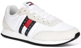 Joint Ease Tommy Hilfinger Runner In White Navy For Men
