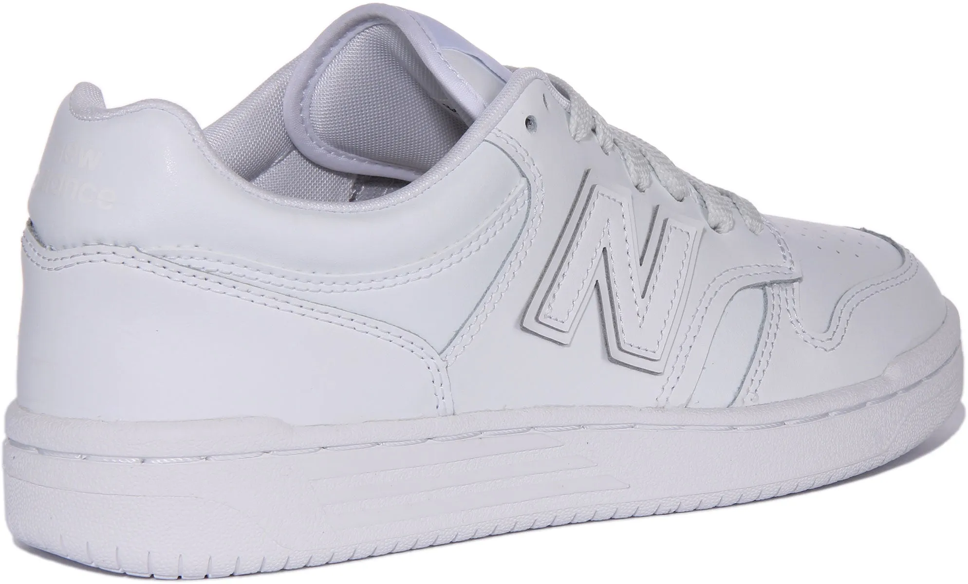 Dynamic silhouette New Balance BB 480 L3W In White