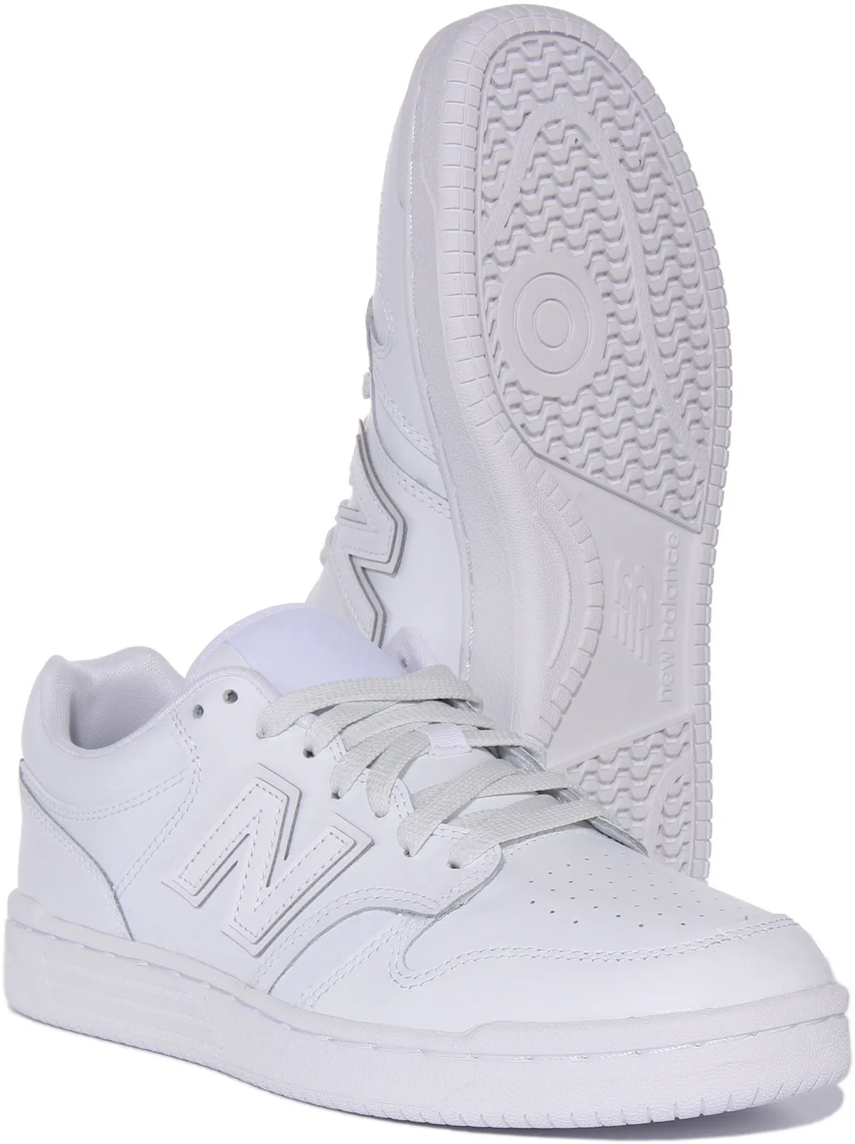 Dynamic silhouette New Balance BB 480 L3W In White