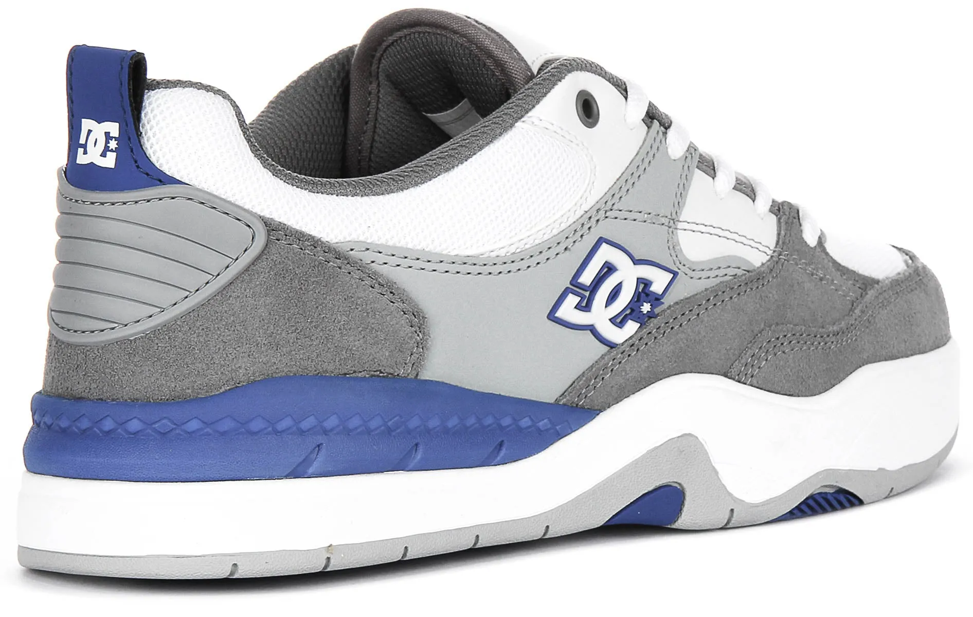 Dynamic Zones Dc Shoes Ascend In White Blue For Men
