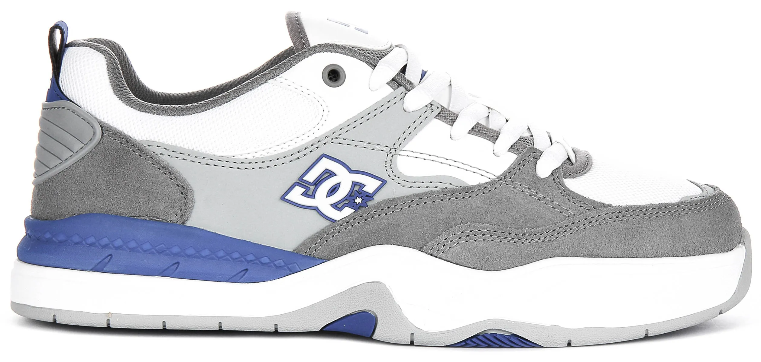 Dynamic Zones Dc Shoes Ascend In White Blue For Men
