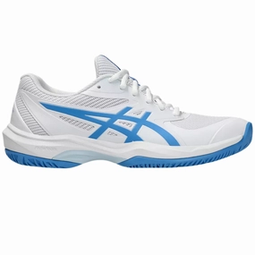 Asics Game FF Womens Shoes - White/Blue Coast