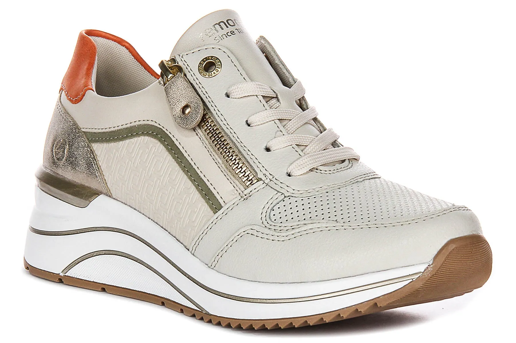 ground contact Created to provide flexibility during training routines Remonte D0T10-80 In Cream For Women