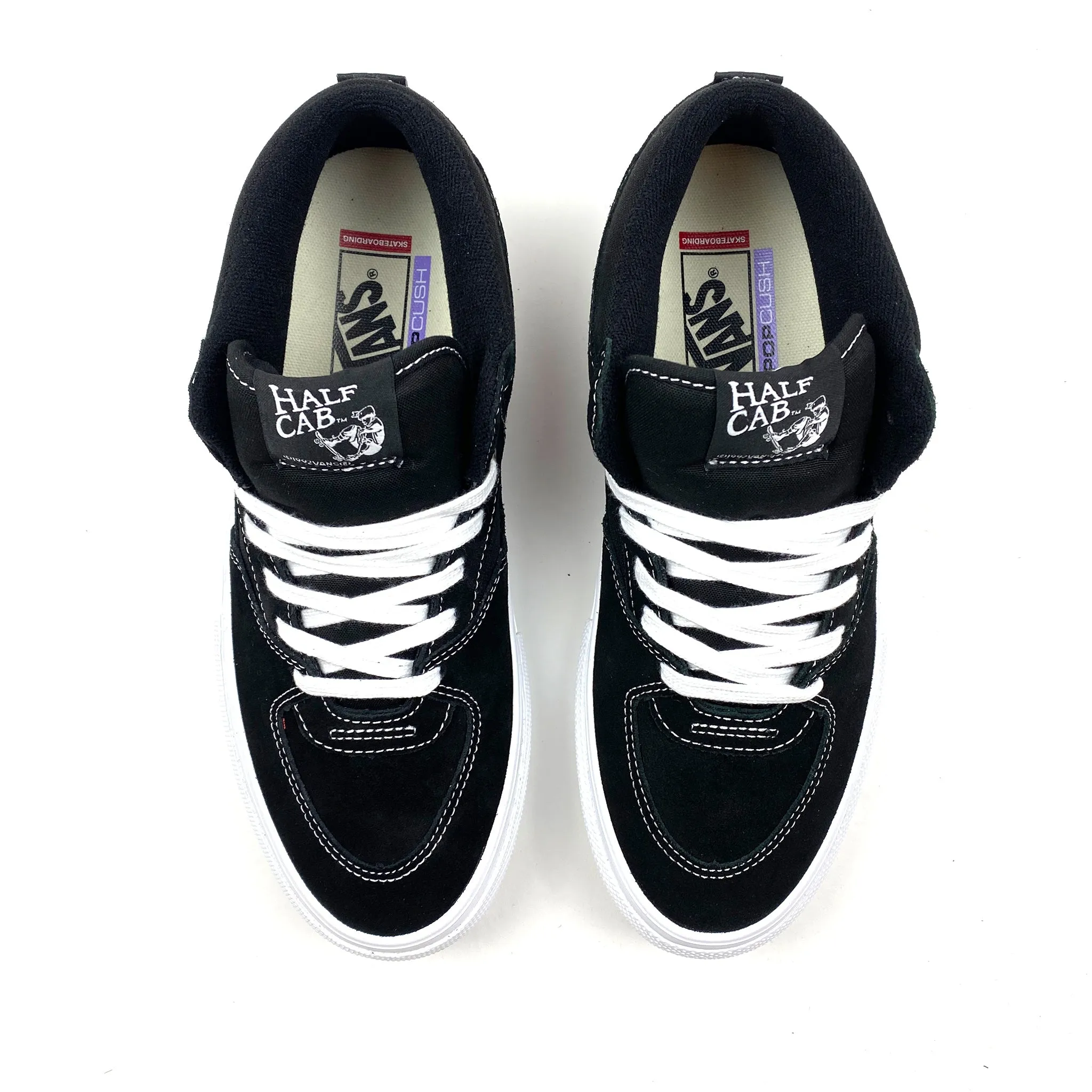 Easy Fit Vans Skate Half Cab Black/White